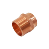 CONECTOR RCA. EXT. 25 MM. 1"   NACOBRE