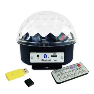 BOCINA BLUETOOTH C/LUZ RITMICA C/CONTROL REMO 10WT