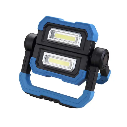 LÁMPARA LED 10W P/TRABAJO RECARGABLE POWER BANK