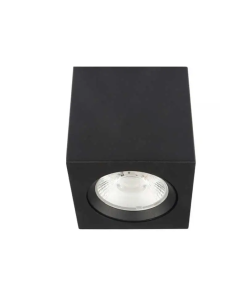 LAMPARA P/SOBREPONER 10W SPOT NEGRO