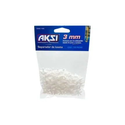 SEPARADOR DE LOSETA DE 3.0 MM 150PZ AKZI