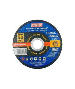 DISCO DE CORTE A/INOXIDABLE 4 1/2" ALTO REND HECOR