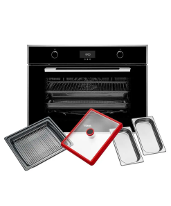 HORNO ELECTRICO 59.5CM P/EMPOTRAR A/INOX 8FUN 220V