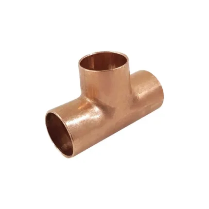 TEE DE  25 MM.   1"   DE COBRE NACOBRE