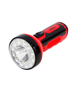 LINTERNA JUNGLE EXPLORER ROJO: LED 2W + 12 SMD (80