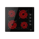 PARRILLA DE VITROCERAMICA ELECTRICA 4 ZONAS 220V