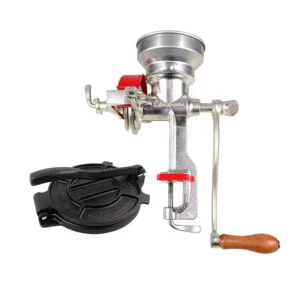 MOLINO VICORIA ESTAÑADO+TORTILLADORA DE 8"