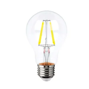 FOCO   4W TIPO.A19 LED E27 BLANCA FILAMENTO AKZI