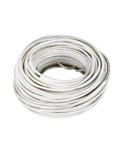 CABLE THW #  12   90°    BKR  BLANCO 50 MT