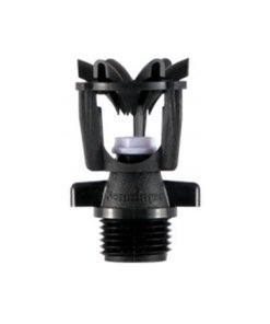 Mini-Wobbler Wade Rain Boquilla #8 Ángulo Alto 1/2" Mpt, Entrada 1/2" NPT, Flujo 379-495 LPH, Diámetro 12.7-13.3m, Presión de Operación 1.03-1.72 BAR