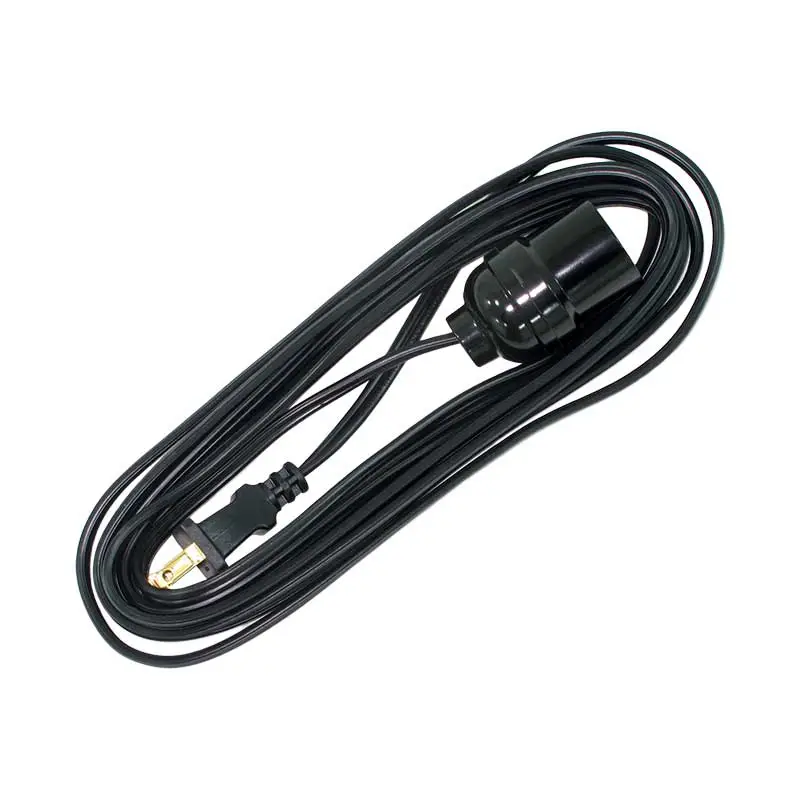 EXTENSION C/SOCKET NEGRA DE 4 MTS.