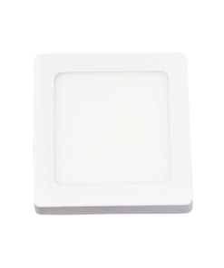 LAMPARA P/TECHO  6WTS LED CUADRADA VISIBLE L/BCA