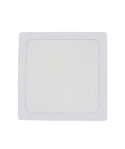 LAMPARA P/TECHO 12WTS LED CUADRADA VISIBLE L/BCA