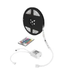 TIRA LED 5 MTS IP65 60 LED RGB COLOR C/CONTROL