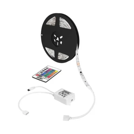 TIRA LED 5 MTS IP65 60 LED RGB COLOR C/CONTROL