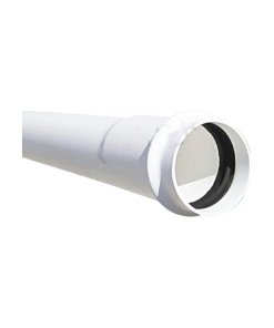 Tubo PVC Hidráulico Amanco con Campana y Anillo RD Cédula 40 - Tramo de 6 Metros, 2 1/2 Pulgadas - Diseñado para Flujos Hidráulicos Mayores en Sistemas Comerciales