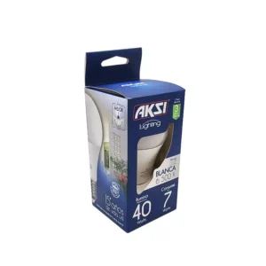 FOCO   7.0W TIPO.A19 LED BCA E27 T/BULBO AKSI