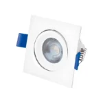 LUMINARIO CUADRADO 3W, LUZ BLANCA, EMPOTRABLE DIRI
