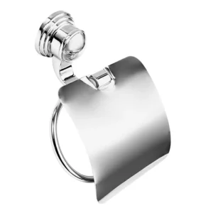 ACCESORIO PORTA ROLLO C/CUBIERTA CROMO DICA
