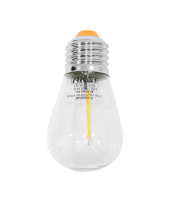 FOCO   1W TIPO.A19 LED E27 CALIDO FILAMENTO AKSI