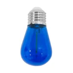 FOCO   1W TIPO.A19 LED E27 AZUL FILAMENTO AKSI