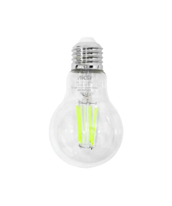 FOCO   4W TIPO.A19 LED E27 VERDE FILAMENTO AKSI