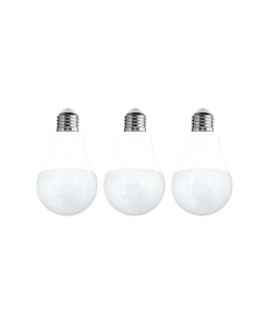 FOCO   9.0W TIPO.A19 LED BCA E27 T/BULBO 3PZ AKSI