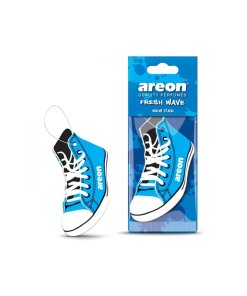 Aromatizante para Auto Tenis New Car – Fragancia Fresca con Diseño Deportivo (AREON / FRESH WAVE, 124452)