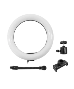 LAMPARA ARO DE LUZ LED 26 CM P/VIDEOS AKZI