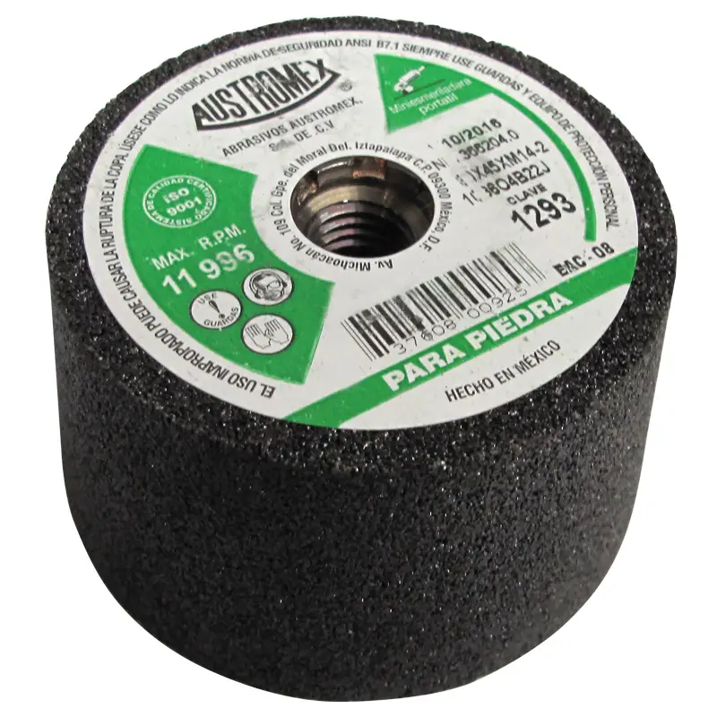 COPA ABRASIVA C/BUJE 3.5" G- 36 PIEDRA CLASICA