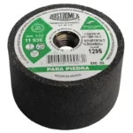 COPA ABRASIVA C/BUJE 3.5" G- 60 PIEDRA CLASICA