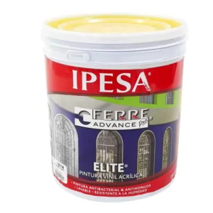 PINTURA VINILICA 4L AMARILLO LIMON MATE INT/EXT