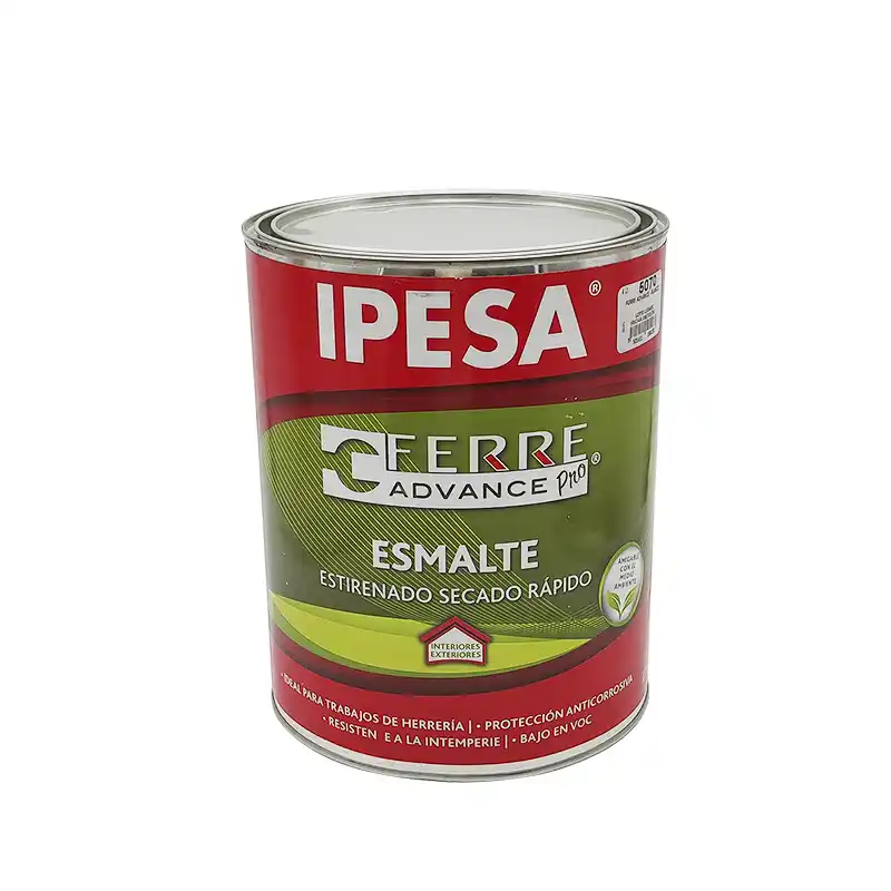 ESMALTE 4L SECADO RAPIDO BLANCO IPESA