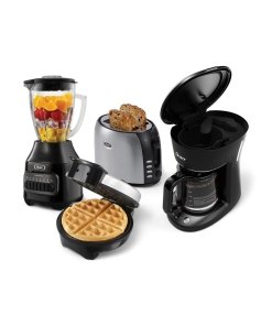 Combo oster licuadora tostadora cafetera y wafflera pm 1305693