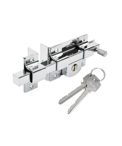 CERRADURA 132 LIBRE IZQ   FIJA BARRA CROMO  CAJA