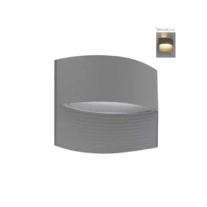 ARBOTANTE 13W P/EXTERIOR P/SOBREPONER GRIS