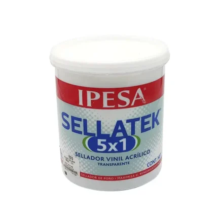 SELLADOR VINILICO  1L TRANSPARENTE SELLATEK 5X1