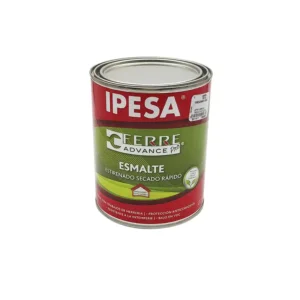 ESMALTE 1L SECADO RAPIDO NEGRO IPESA