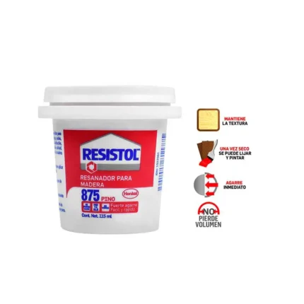 RESANADOR P/MADERA 875 PINO  BOTE 115 ML