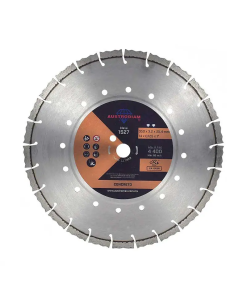 DISCO DE DIAMANTE  14"  NARANJA-PLATA C/PISO