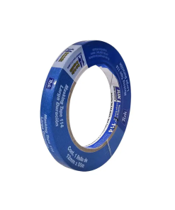 MASKING TAPE    1/2" X 50  AZUL P/CONSTRUC 114 TUK