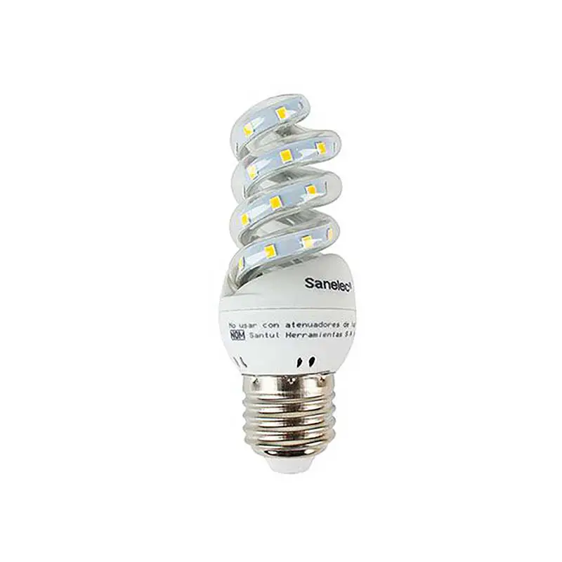 FOCO 6.0W ESPIRAL LED FRÍA E27 T/TWISTER SANTUL
