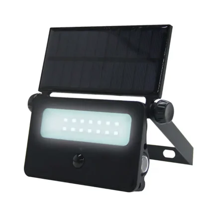 REFLECTOR DE LED SOLAR  16W P/EXT C/SENSOR L/BLANC