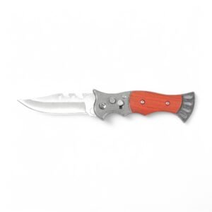 Navaja Monte Mango Madera LION TOOLS – Ideal para Aventuras al Aire Libre (Clave 9559)