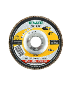 DISCO LAMINADO P/DESBASTE Y PULIDO 4 1/2" G-60