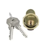 CERRADURA 60 PL/GL LATON P/MUEBLE OFICINA PHL