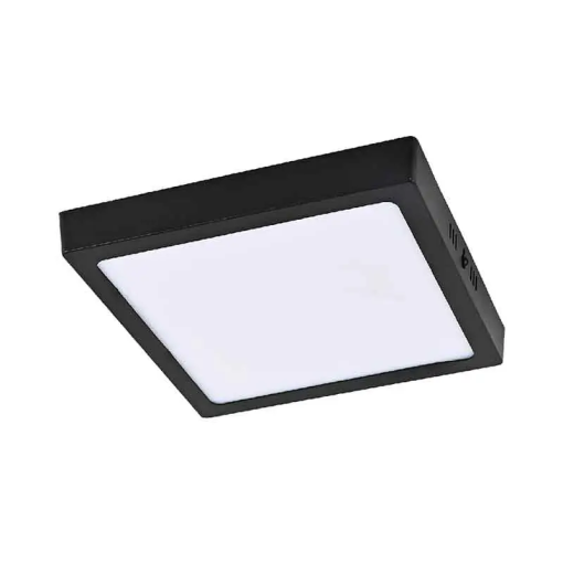 LAMPARA P/TECHO  18WTS LED CUADRADA VISIBLE L/BCA