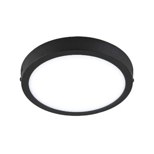 LAMPARA P/TECHO  18WTS LED REDONDA VISIBLE L/BLANC
