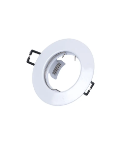 LAMPARA EMPOTR. FIJA S/CRISTAL MR16 BLANCO