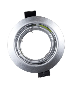 LAMPARA EMPOTR. ORIENTA. S/CRISTAL MR16 NIQUEL